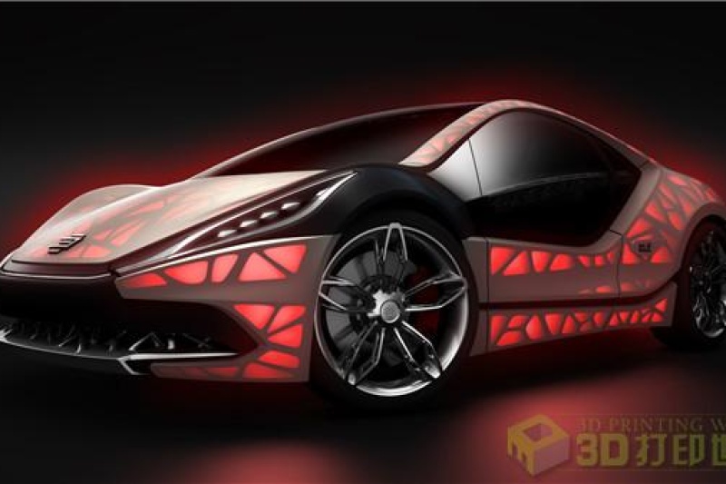 轻质结构+个性设计：从3D打印机中跑出来的未来汽车