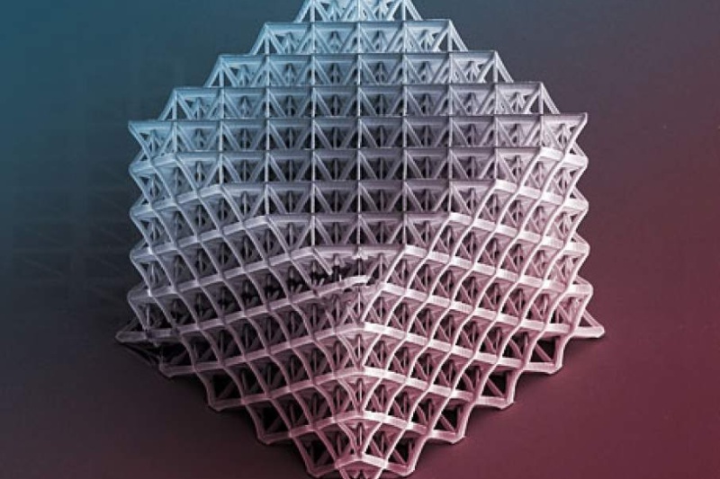 黑科技！ORNL3D打印出比细菌还小的纳米级微观晶格结构
