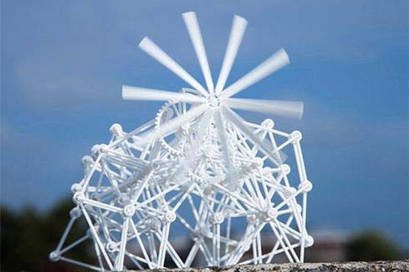 3D打印技术助艺术家打造风力动物，堪比宫崎骏角色！