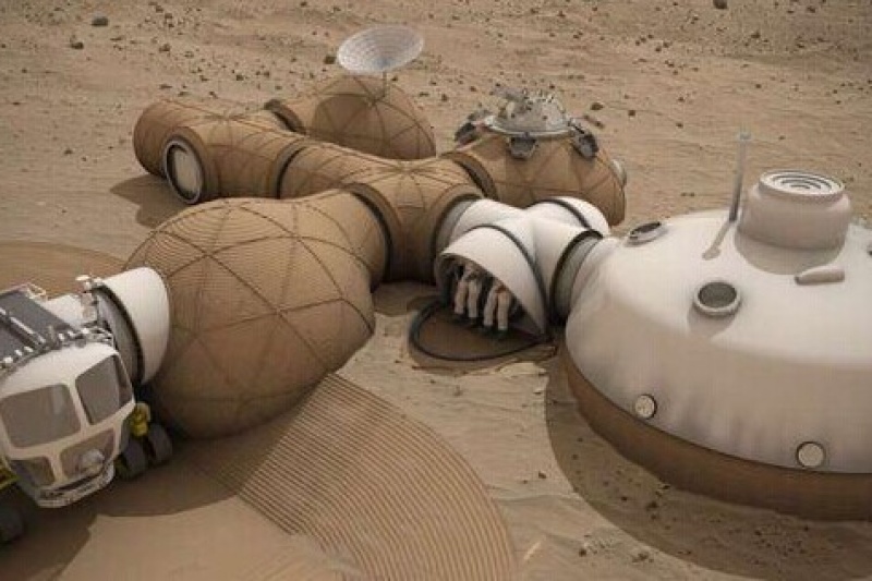 首个火星殖民地将利用火星尘土3D打印制造