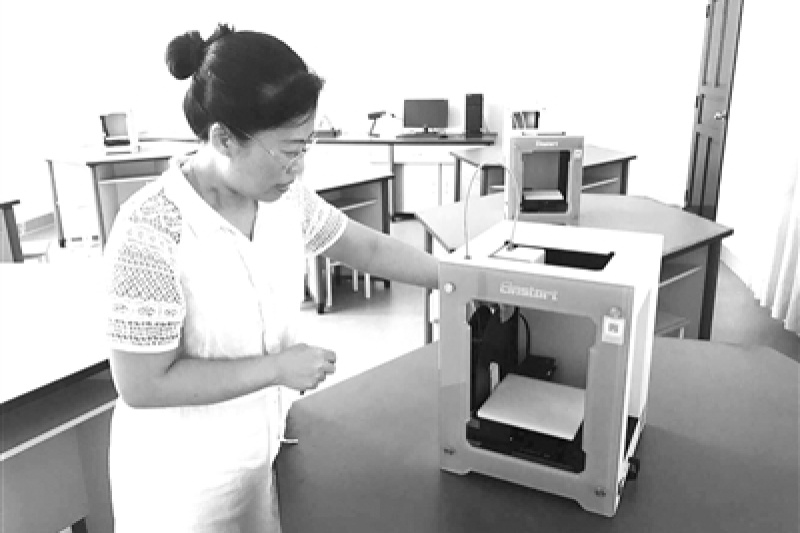 海口高中开设3D打印课程  真刀实战交作业
