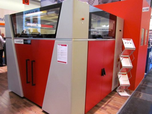 大型工业3D打印VoxelJet Q2设备收入狂降33.4%，但利润率有提高